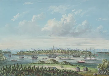 Ansicht von Whampoa, um 1860